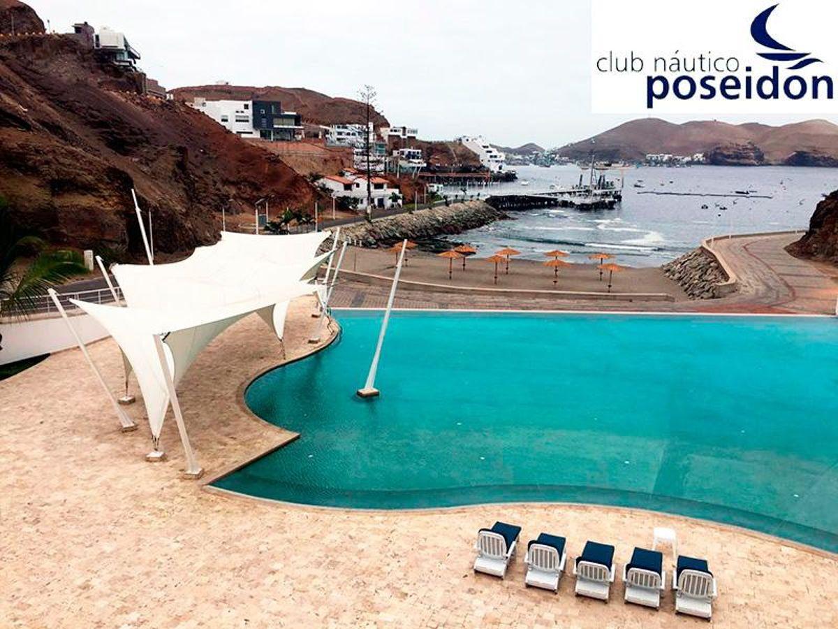 Exclusivo Terreno de 2, 993 m² con Vista Frontal Al Mar – en Club Náutico Poseidón – Pucusana