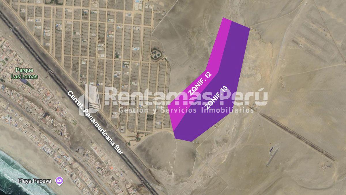 Venta Terreno Industrial de 10 Has Panamerricana Sur Km. 44 - Punta Negra