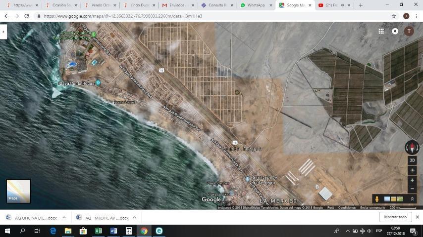 Ocacion en Venta Terreno en Punta Negra 6 Has