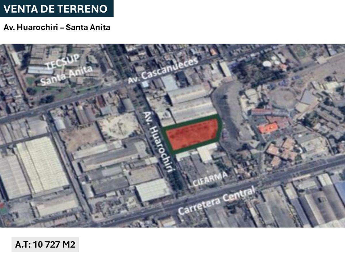 Venta – Terreno Industrial I3 en Santa Anita