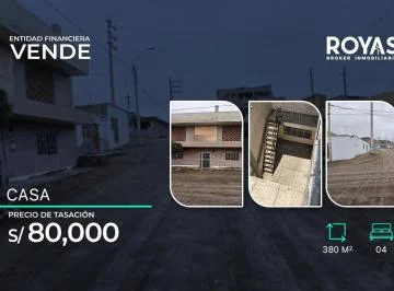 Entidad Financiera Remata Terreno con Casa en Pativilca - Barranca