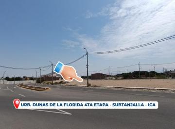 Se Vende Terreno de 90.12 m² en Dunas de La Florida, Subtanjalla Ica