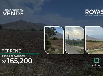 Entidad Financiera Vende Terreno Agricola de 6.19ha en Viru - 1040