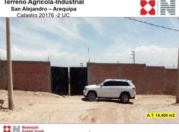 Venta de Terreno Agrícola Industrial Arequipa - San Alejandro 14, 400 m²