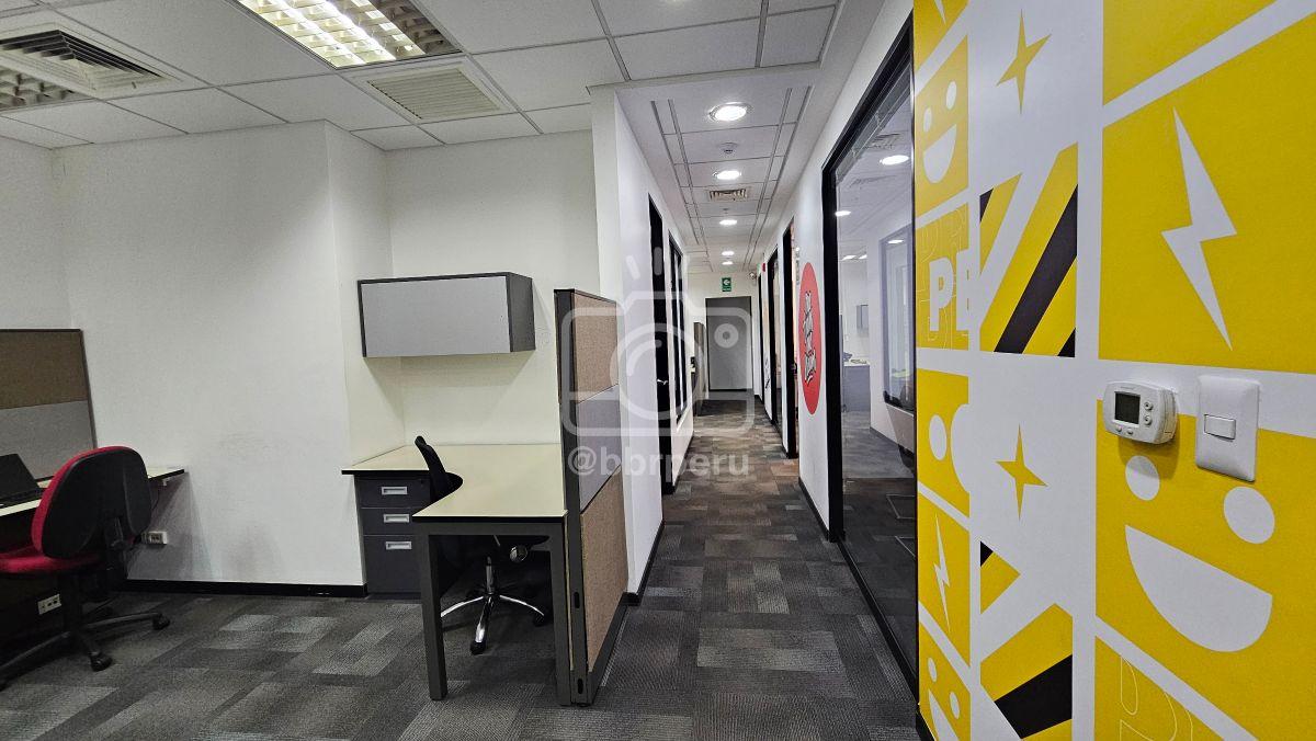 Oficina Amoblada en San Isidro 220 m²