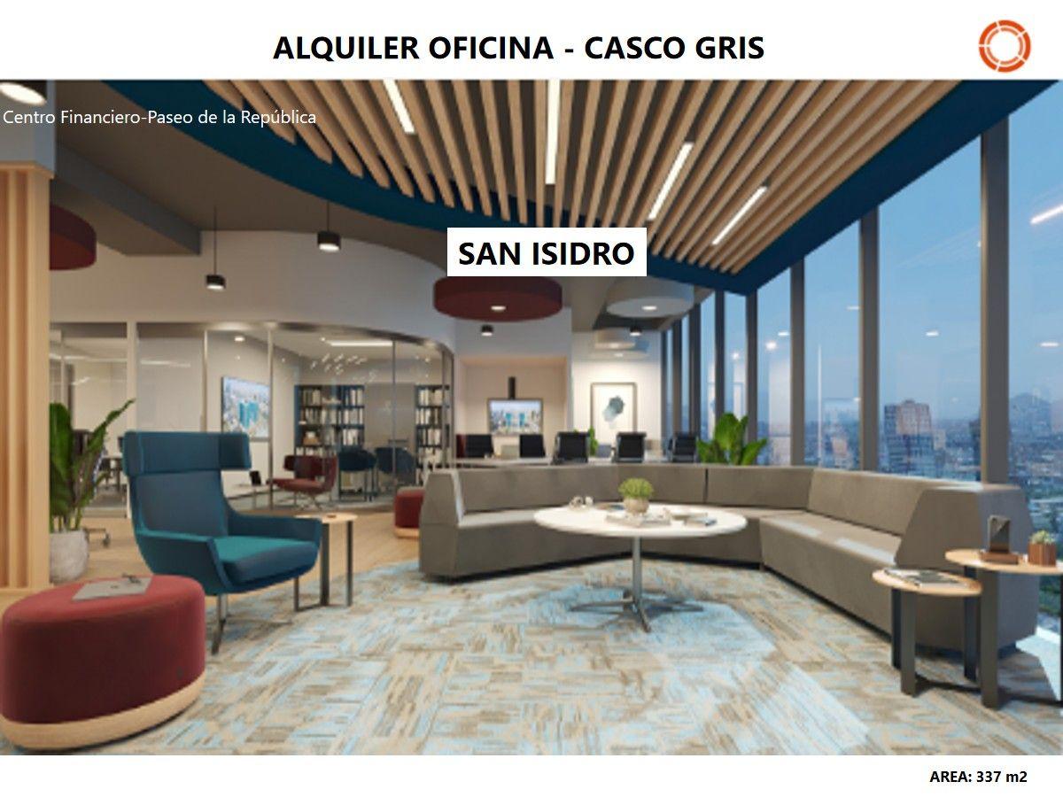 Alquiler Oficina Casco Gris - Av. Rep. de Colombia San Isidro 337 m²