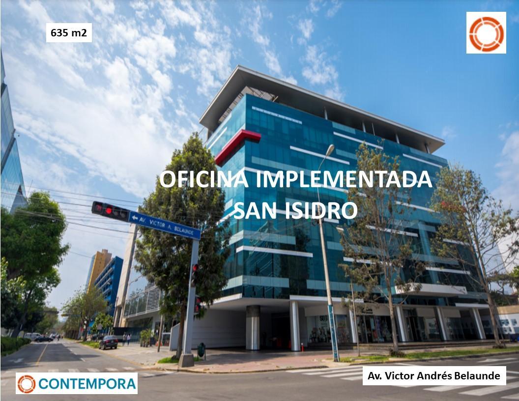 Alquiler Oficina Implementada - San Isidro 320 m²