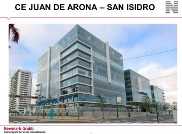 Alquiler Oficina Implementada - 400 m² - Juan de Arona - San Isidro