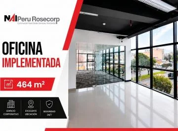 Oficina Implementada en Alquiler - Surco