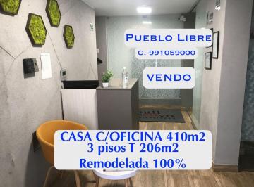 Oficina Casa 410 m² Remodelada 5 Años 3 Pisos