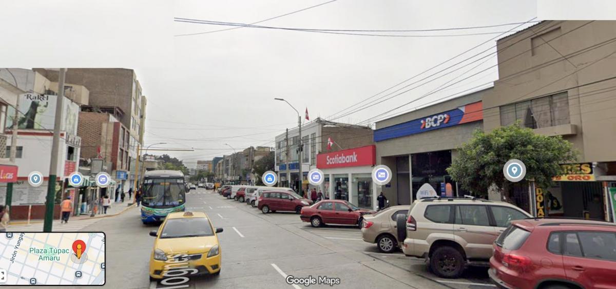 Local Comercial en Zona con Alto Transito a un Paso de La Zona Financiera de Bolognesi!
