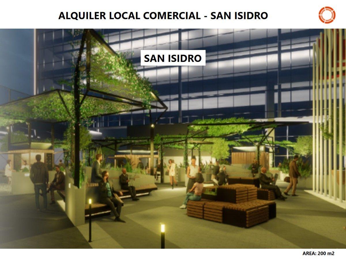 Alquiler Local Comercial - Centro Financiero San Isidro 200 m²