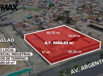 Local Comercial a Valor de Terreno – Av. Argentina (Callao) $1'990, 000
