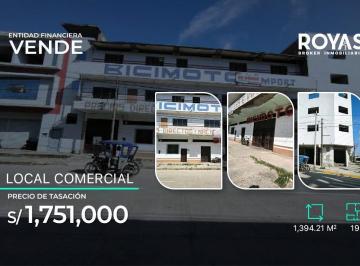 Entidad Financiera Vende Local Comercial – 1, 394 m² – Vía Principal en Pucallpa en Calleria - 1280