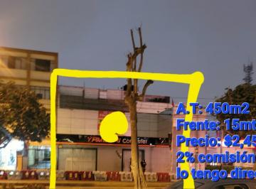 Lince Venta de Local Comercial Avenida Principal 450 m²