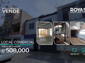 Entidad Financiera Vende Local Comercial Dos Pisos - San Martín Porres - 1294