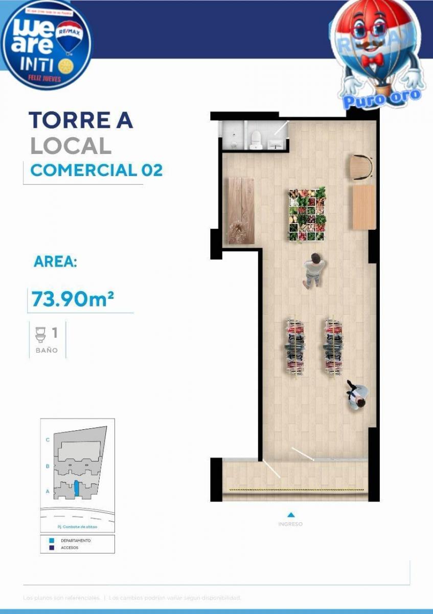 Local Comercial de Estreno en Surco