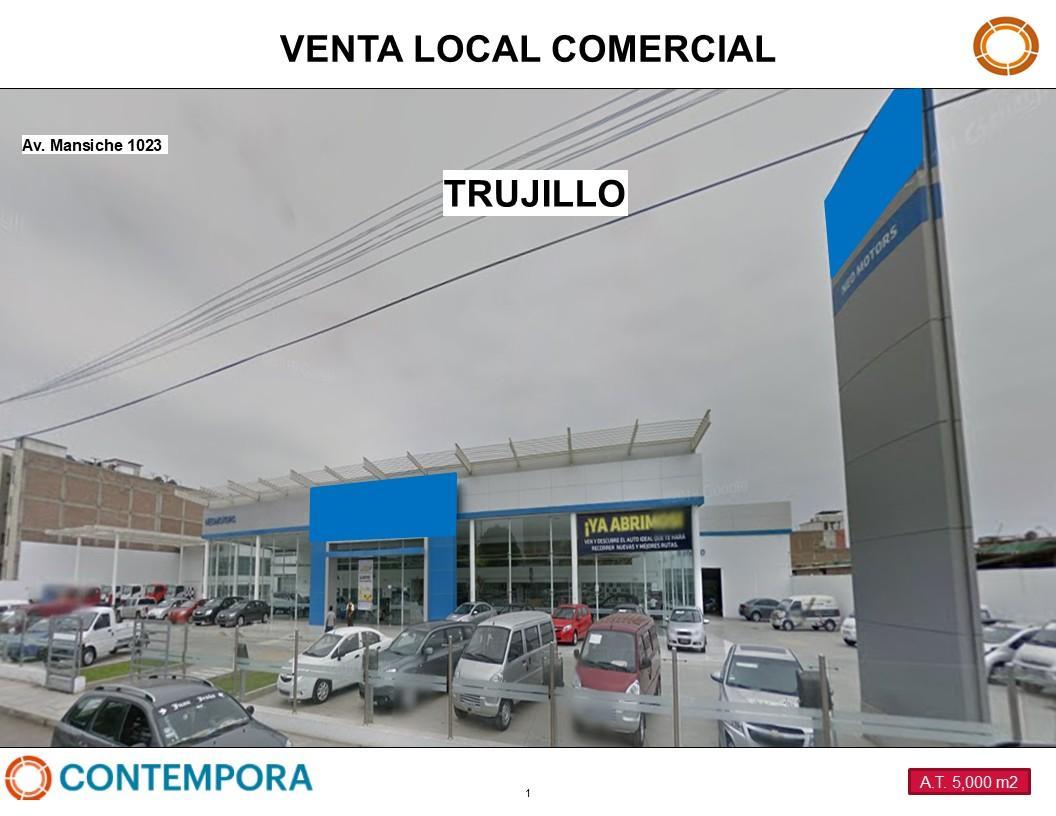 Venta Local Comercial - Mansiche - Trujillo - 5, 000 m²