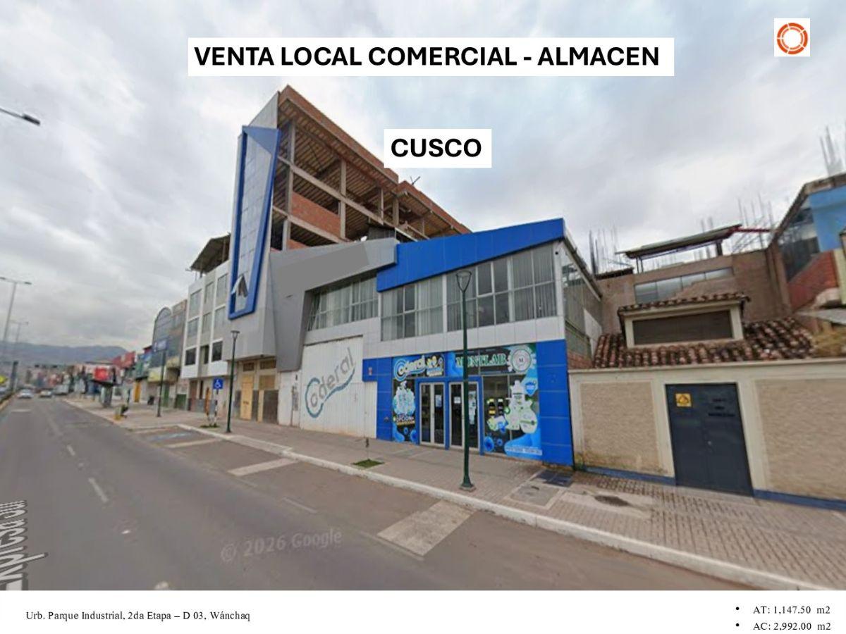Venta Local Comercial - Almacen - Parque Industrial - Cusco
