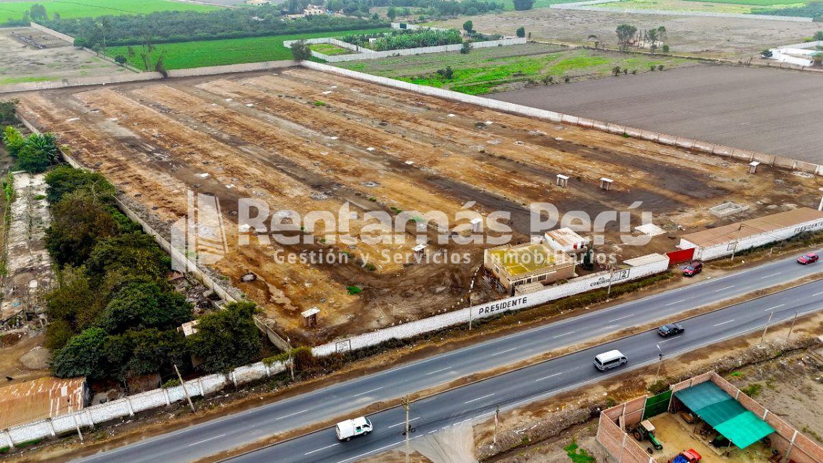 Alquilo Local Industrial 2.7 Has Sobre La Carretera Chancay Huaral