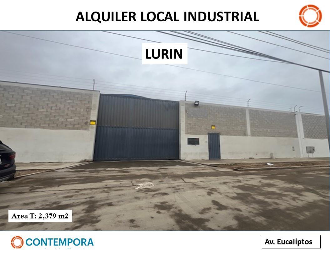 Alquiler Local Industrial Eucaliptos Lurin - 2, 379 m²