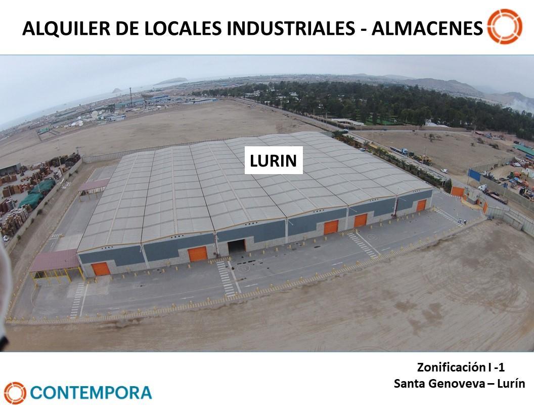 Alquiler Local Industrial - 5, 000 m² - I - 1 - Lurin