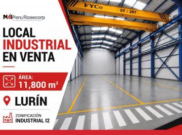 Local Industrial en Venta 12, 000 m² - Lurín