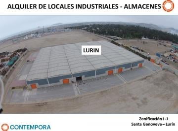 Alquiler de Local Industrial en Lurin I1 - 3, 521 m²