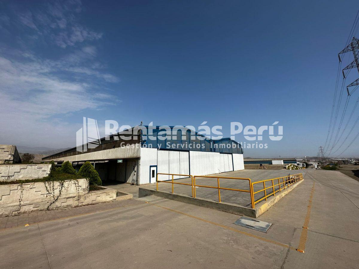 Local Industrial de 4 Has en Alquiler con Nave y Oficinas - Lurín