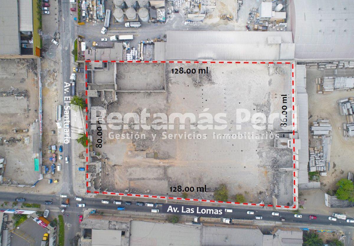 Alquilo Local Industrial 11, 019 m² Av. Las Lomas/calle Santuario Zarate - S. J. l.