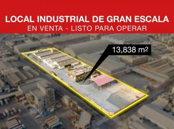 Local Industrial en Venta - 13, 000 m² - Ate