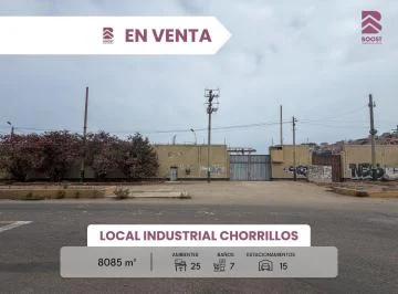Venta Local Industrial Como Terreno en Chorrillos, Área 8, 085 m²