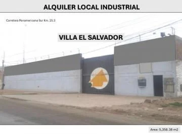 Venta Local Industrial en Villa El Salvador - A. T. 5, 358 m²